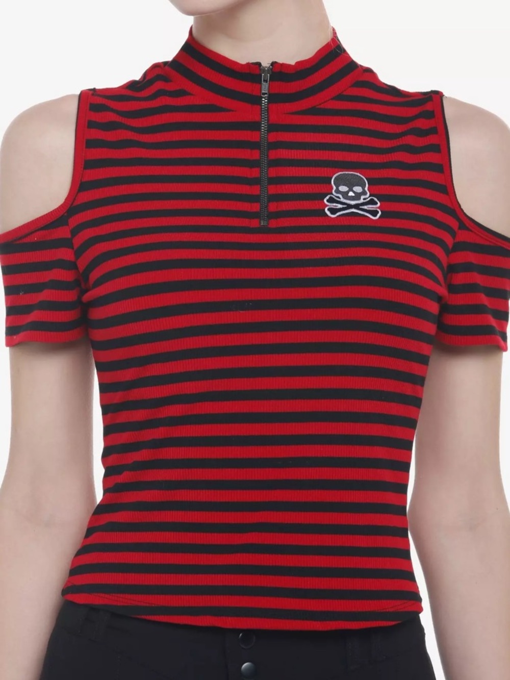 Hot Topic Cold Shoulder Top